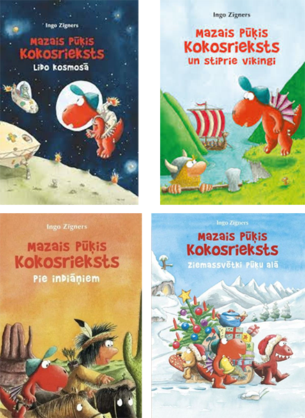 Jaunākās grāmatas Ķeguma vidusskolas bibliotēkā